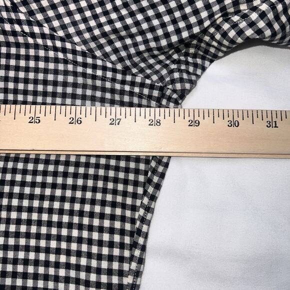 Ralph Lauren Shirt Mens Size XXL Black Gingham Check Classic Fit Button Preppy - Picture 10 of 14